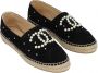 Chanel Vintage Pre-owned Suede espadrilles Black Dames - Thumbnail 2