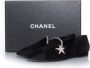Chanel Vintage Pre-owned Suede flats Black Dames - Thumbnail 8