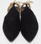 Chanel Vintage Pre-owned Suede flats Black Dames - Thumbnail 3