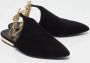 Chanel Vintage Pre-owned Suede flats Black Dames - Thumbnail 4
