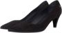 Chanel Vintage Pre-owned Suede heels Black Dames - Thumbnail 2