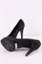 Chanel Vintage Pre-owned Suede heels Black Dames - Thumbnail 5