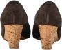 Chanel Vintage Pre-owned Suede heels Brown Dames - Thumbnail 3
