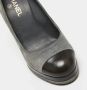 Chanel Vintage Pre-owned Suede heels Gray Dames - Thumbnail 8