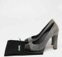 Chanel Vintage Pre-owned Suede heels Gray Dames - Thumbnail 9