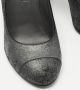 Chanel Vintage Pre-owned Suede heels Gray Dames - Thumbnail 7