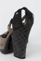Chanel Vintage Pre-owned Suede heels Gray Dames - Thumbnail 6