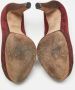 Chanel Vintage Pre-owned Suede heels Red Dames - Thumbnail 5