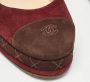 Chanel Vintage Pre-owned Suede heels Red Dames - Thumbnail 6