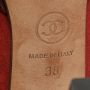Chanel Vintage Pre-owned Suede heels Red Dames - Thumbnail 8