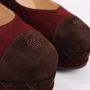 Chanel Vintage Pre-owned Suede heels Red Dames - Thumbnail 8
