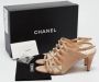 Chanel Vintage Pre-owned Suede sandals Beige Dames - Thumbnail 9