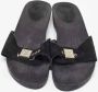 Chanel Vintage Pre-owned Suede sandals Black Dames - Thumbnail 3