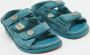 Chanel Vintage Pre-owned Suede sandals Blue Dames - Thumbnail 4