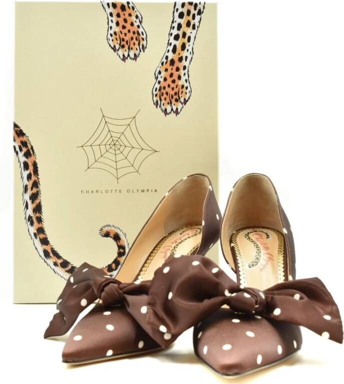 Charlotte Olympia Pumps Bruin Dames