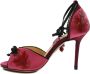 Charlotte Olympia Elegante Hoge Hak Sandalen Pink Dames - Thumbnail 4