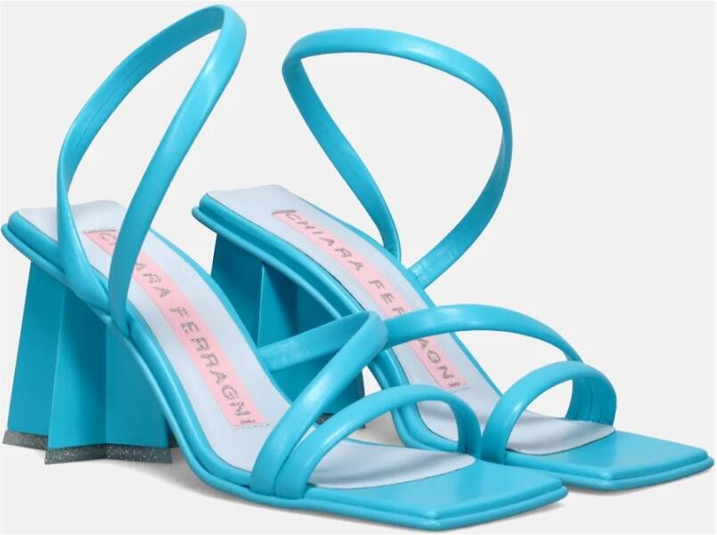 Chiara Ferragni Collection Andromeda Sandalen Helder Blauw Dames