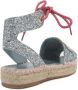Chiara Ferragni Collection Flat Sandals Gray Dames - Thumbnail 3