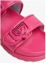 Chiara Ferragni Collection Dubbele Band Fuchsia Sandalen - Thumbnail 2