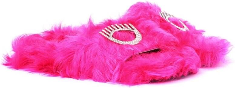 Chiara Ferragni Collection Fuxia Schoenen voor Vrouwen Pink Dames