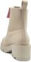 Chiara Ferragni Collection Geborduurde Denim Bootie Beige Dames - Thumbnail 3