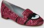 Chiara Ferragni Collection Glitter Ballerina Schoenen met Geborduurde Patches Pink Dames - Thumbnail 2