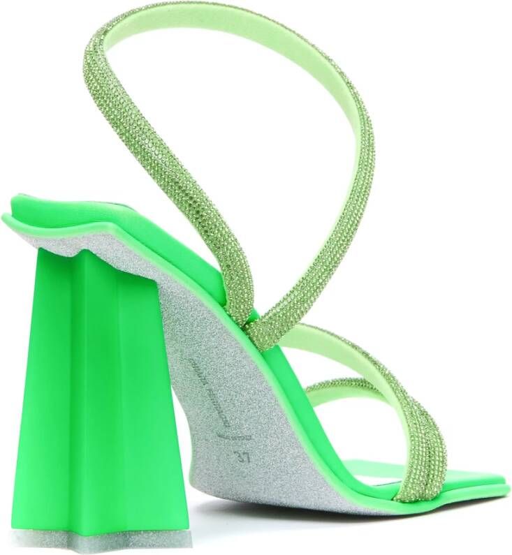 Chiara Ferragni Collection Sandalen met hoge hakken Groen Dames
