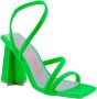Chiara Ferragni Collection Vetersluiting High Heel Sandalen Green Dames - Thumbnail 2