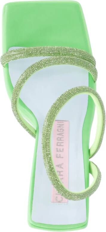 Chiara Ferragni Collection High Heel Sandals Groen Dames