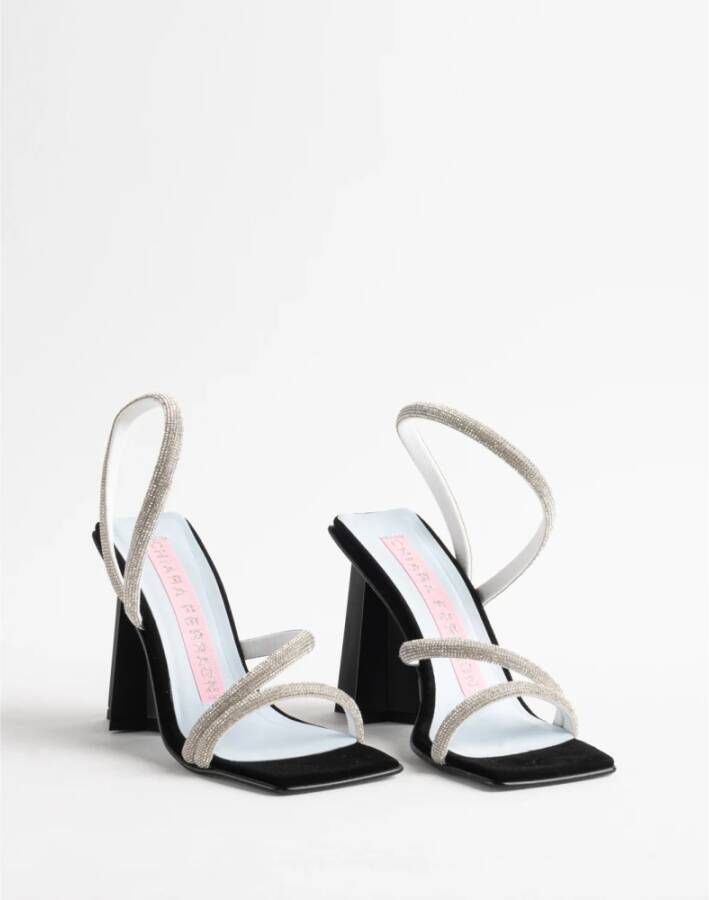 Chiara Ferragni Collection Sandalen met hoge hakken Zwart Dames