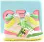 Chiara Ferragni Collection Kleurrijke leren hoge sneakers Aw22 Multicolor Dames - Thumbnail 3