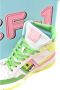 Chiara Ferragni Collection Kleurrijke leren hoge sneakers Aw22 Multicolor Dames - Thumbnail 4