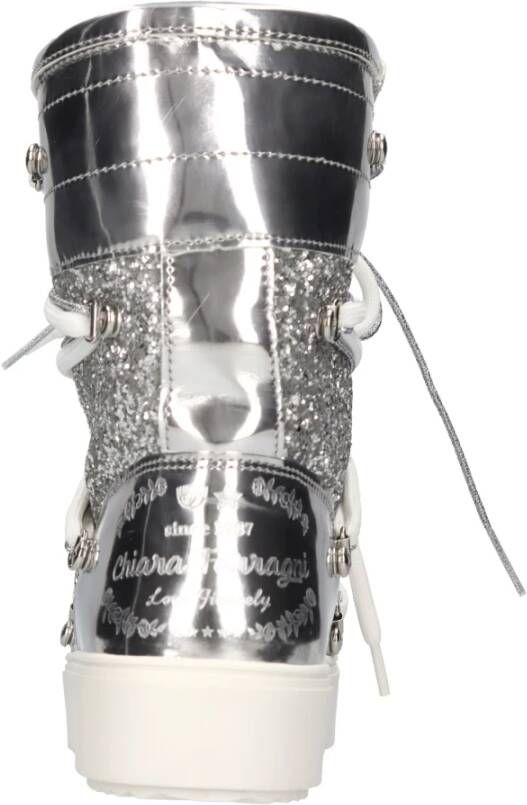 Chiara Ferragni Collection Laarzen Zilver Gray Dames
