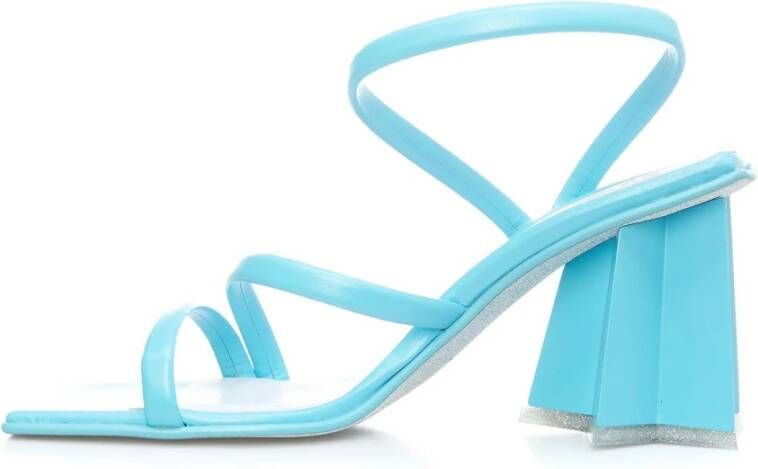 Chiara Ferragni Collection Sandalen met hoge hakken Blauw Dames