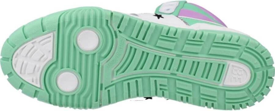 Chiara Ferragni Collection Stijlvolle Vetersneakers Green Dames