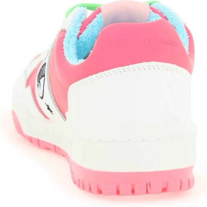 Chiara Ferragni womens leather sneakers Cf 1 Collection Oranje Dames - Foto 11