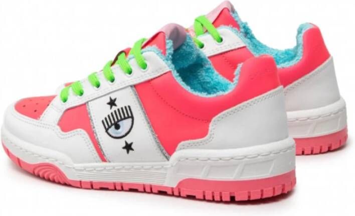Chiara Ferragni womens leather sneakers Cf 1 Collection Oranje Dames - Foto 8