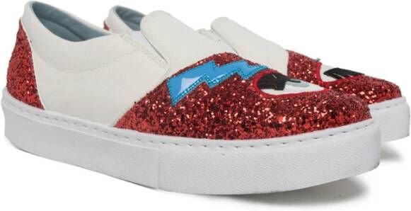 Chiara Ferragni Collection WitRood Slip-On Schoenen Multicolor Dames