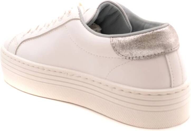 Chiara Ferragni Collection Witte Leren Sneakers Ss20 White Dames
