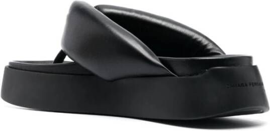 Chiara Ferragni Collection Zwarte Flip Flop Sandalen Black Dames