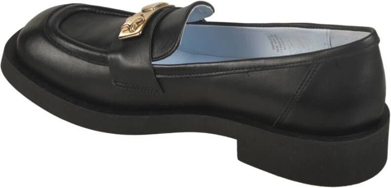 Chiara Ferragni Collection Zwarte platte zwarte schoenen