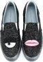 Chiara Ferragni Collection Zwarte Slip On Lips Stijlvolle Schoenen Black Dames - Thumbnail 4