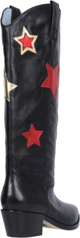Chiara Ferragni Collection Zwarte Texani Laarzen Collectie Black Dames