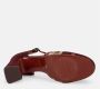 Chie Mihara Bordeaux Sandalen met Leren Afwerking Red Dames - Thumbnail 2