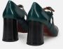 Chie Mihara Bronzen Groen Zwart Leren Hakken Multicolor Dames - Thumbnail 4