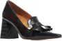 Chie Mihara Zwarte Lakleren Platte Schoenen Black Dames - Thumbnail 2