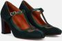 Chie Mihara Elegante Retro Groene Hakken Groen Dames - Thumbnail 2