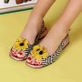Chie Mihara Flat Sandals Black Dames - Thumbnail 5