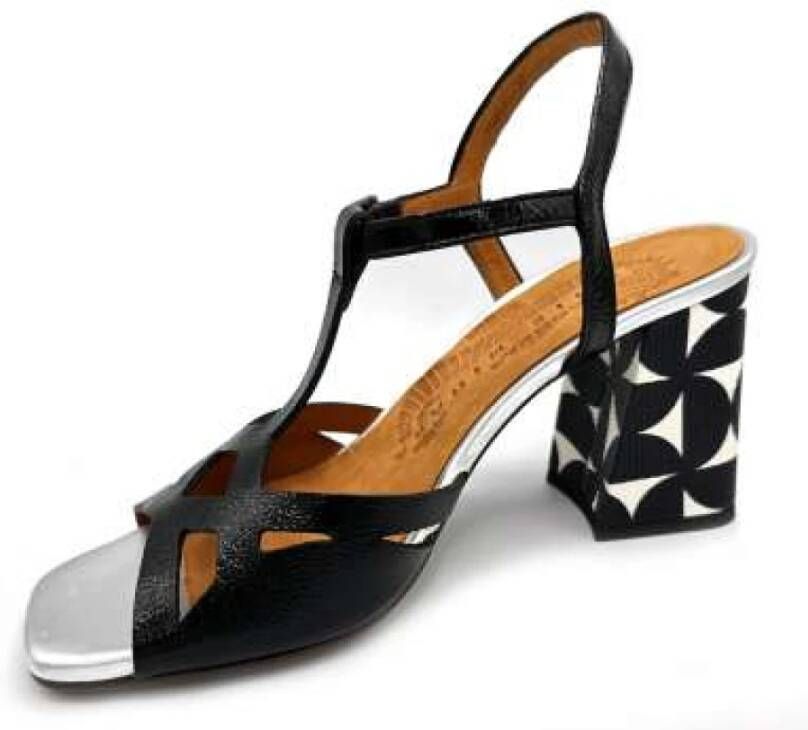 Chie Mihara Flat Sandals Black Dames