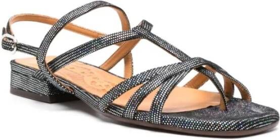 Chie Mihara Flat Sandals Gray Dames